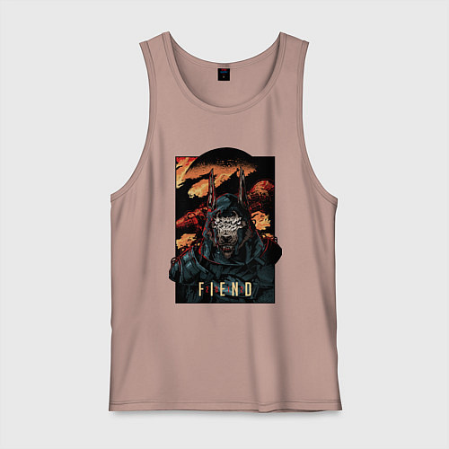 Мужская майка Curse Of Anubis / Пыльно-розовый – фото 1