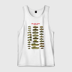 Майка мужская хлопок Красная армия Июнь 1941 Red Army June 1941, цвет: белый