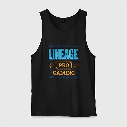 Мужская майка Игра Lineage PRO Gaming / Черный – фото 1