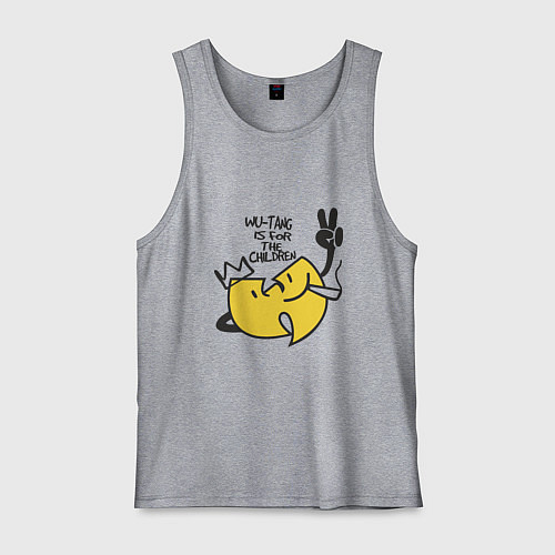 Мужская майка Wu-Tang Is For The Children / Меланж – фото 1