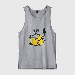 Майка мужская хлопок Wu-Tang Is For The Children, цвет: меланж