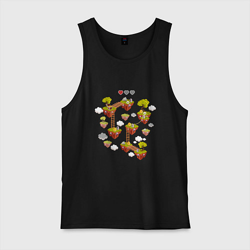 Мужская майка Сложнейший уровень / Черный – фото 1