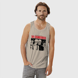 Майка мужская хлопок Sus 50 mejores canciones - The Cranberries, цвет: миндальный — фото 2