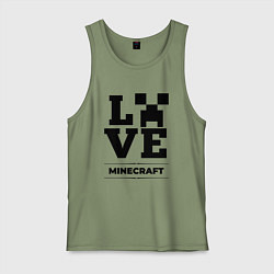 Мужская майка Minecraft love classic