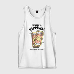 Мужская майка Билеты в счастье
