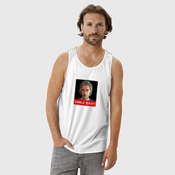 Майка мужская хлопок Макс Smile baby, цвет: белый — фото 2