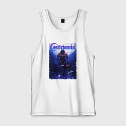 Майка мужская хлопок Бельмонт - Castlvania, цвет: белый