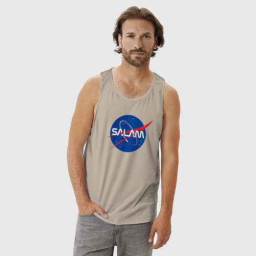 Мужская майка SALAM / Миндальный – фото 3