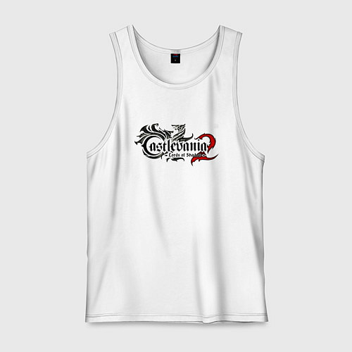 Мужская майка Кастлвания 2 / Белый – фото 1