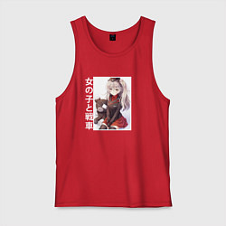 Майка мужская хлопок Арису Симада, цвет: красный