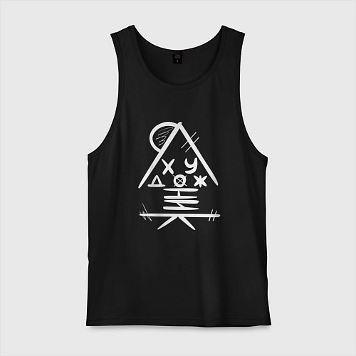 Мужская майка Я - художник / Черный – фото 1