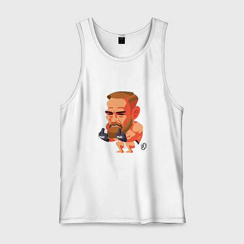 Мужская майка Conor UFC / Белый – фото 1