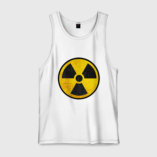 Мужская майка Atomic Nuclear / Белый – фото 1