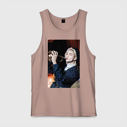 Мужская майка Hyunjin Circus / Пыльно-розовый – фото 1