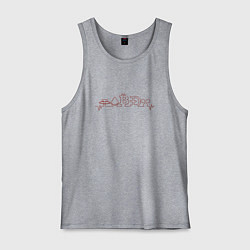 Мужская майка Пульс криптовалюты