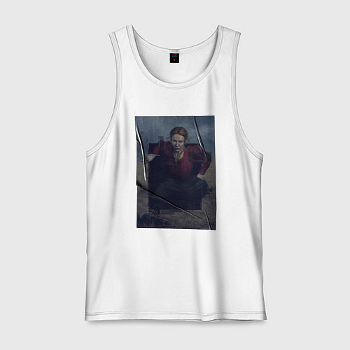 Мужская майка Маура Франклин арт - 1899 / Белый – фото 1