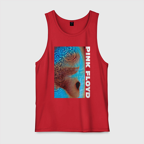 Мужская майка Pink Floyd Meddle / Красный – фото 1