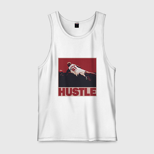 Мужская майка Rodman hustle / Белый – фото 1