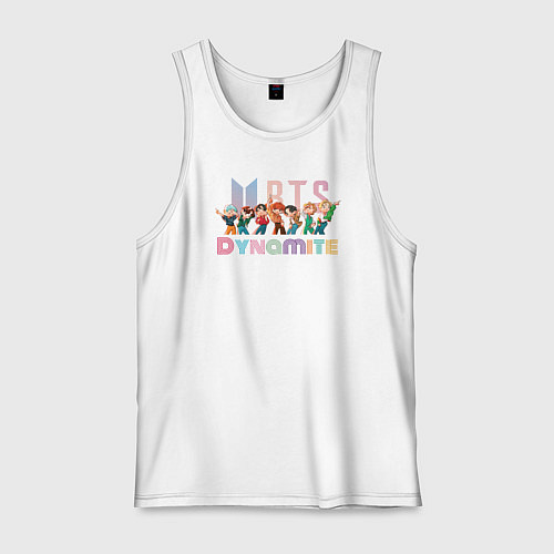 Мужская майка Bangtan boys BTS / Белый – фото 1