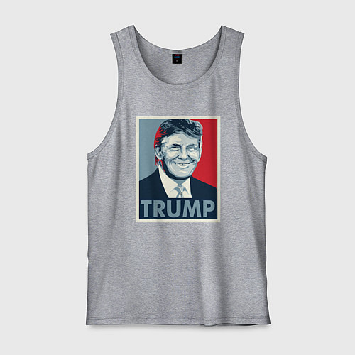 Мужская майка Trump / Меланж – фото 1
