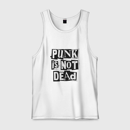 Мужская майка Punks / Белый – фото 1