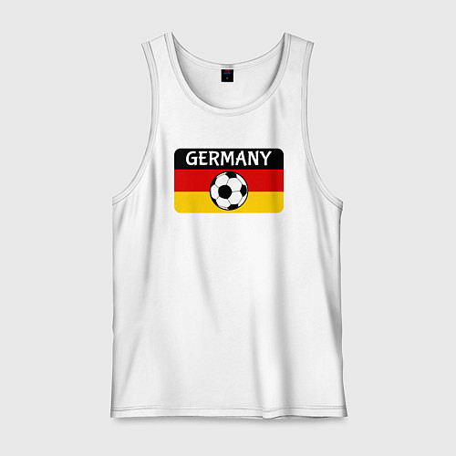 Мужская майка Football Germany / Белый – фото 1