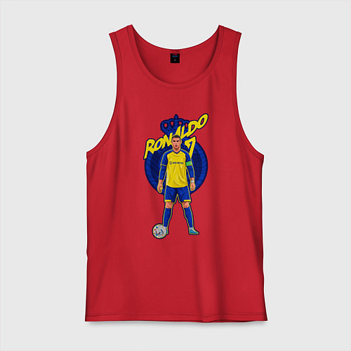 Мужская майка Криштиану Роналду 7 Аль Наср / Красный – фото 1