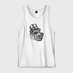 Мужская майка Свинья буржуй