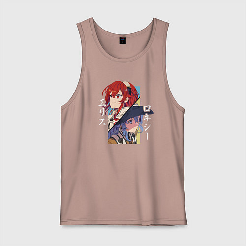 Мужская майка Эрис и Рокси / Пыльно-розовый – фото 1