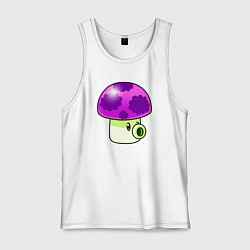 Майка мужская хлопок Пуфгриб, цвет: белый