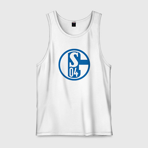 Мужская майка Schalke 04 fc club / Белый – фото 1