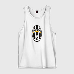 Майка мужская хлопок Juventus sport fc, цвет: белый