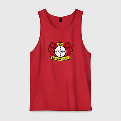 Майка мужская хлопок Байер футбольный клуб, цвет: красный