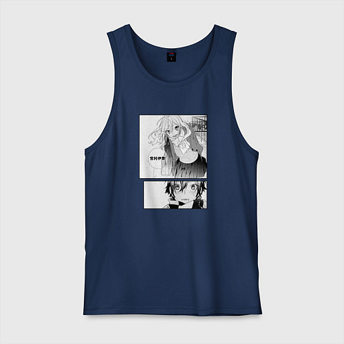 Мужская майка Манга Хоримия / Тёмно-синий – фото 1