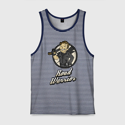 Мужская майка Vault mad Max / Синяя тельняшка – фото 1