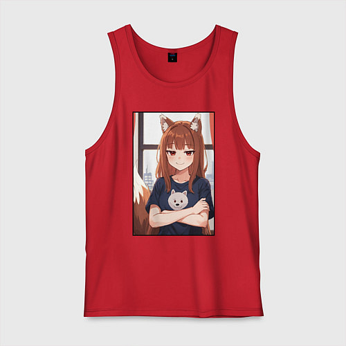 Мужская майка Spice and Holo / Красный – фото 1