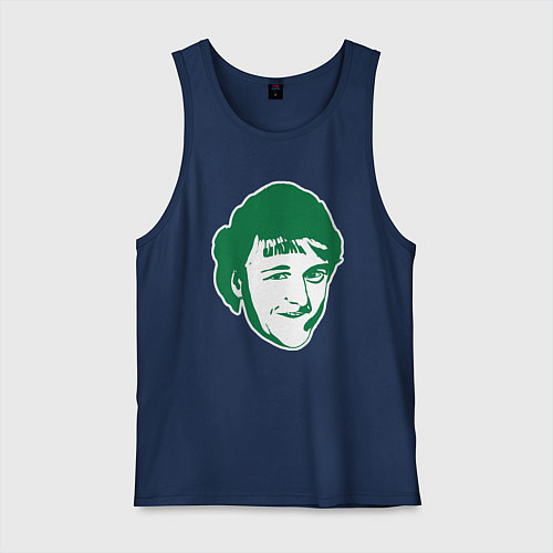 Мужская майка Ларри Берд / Тёмно-синий – фото 1