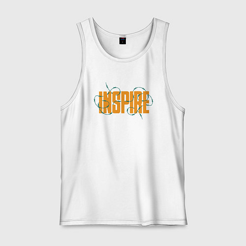 Мужская майка Inspire / Белый – фото 1
