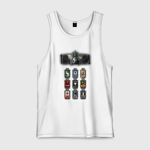 Мужская майка Легионы лоялисты / Белый – фото 1