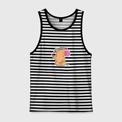 Мужская майка Капибара: миру мир