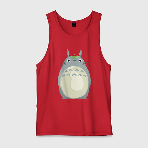 Мужская майка Neighbor Totoro / Красный – фото 1