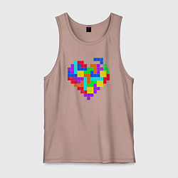 Мужская майка Color tetris