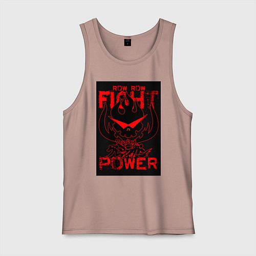 Мужская майка Камина Гуррен Дан / Пыльно-розовый – фото 1