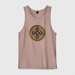 Майка мужская хлопок Мятежники-варвары Rome: Total War, цвет: пыльно-розовый