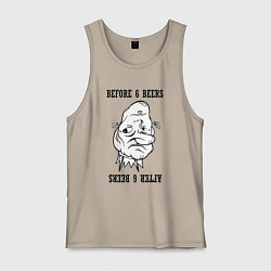 Мужская майка После шести пива