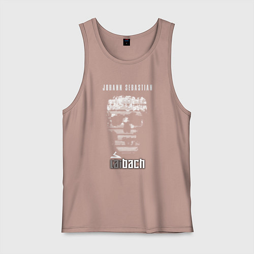 Мужская майка Laibach - Skull / Пыльно-розовый – фото 1