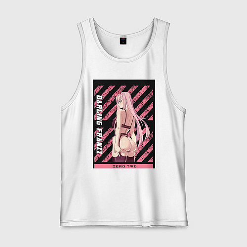 Мужская майка Франкс Зеро Ту / Белый – фото 1