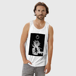 Майка мужская хлопок Семь смертных грехов Мелиодас, цвет: белый — фото 2