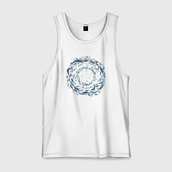 Мужская майка Стая рыбок