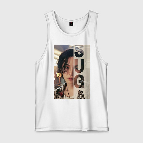 Мужская майка Agust D / Белый – фото 1